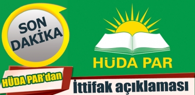 HÜDA PAR: Açıklamalarımız dışındaki haberlere itibar edilmesin