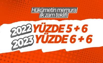 Hükümetin memurlar için ilk zam teklifi belli oldu