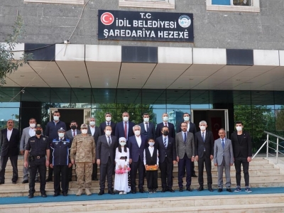 İçişleri Bakan Yardımcı Mehmet Ersoy İdil’de incelemelerde bulundu