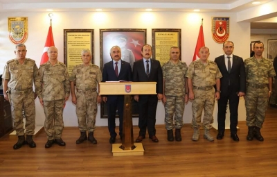 İçişleri Bakan Yardımcısı Mehmet Ersoy ve Jandarma Genel Komutanı Orgenaral Arif Çetin Şırnak’ta 