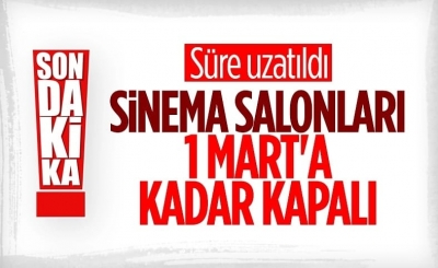 İçişleri Bakanlığı'ndan 'sinema salonları' genelgesi