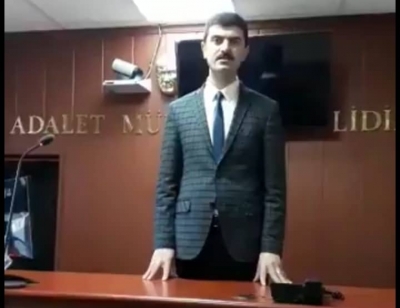 İdil Adliyesinde Görev Yapan idillileri Çok Seven Mübaşir Muhammet Koç İdil’e veda Etti.