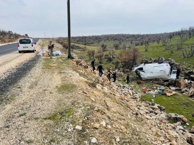 İdil Dargeçit arasında Trafik kazası 12 Kişi Yaralandı. 