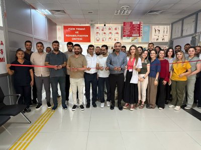 İdil Devlet Hastanesi Fizik Tedavi Ünitesi Hizmete Açıldı