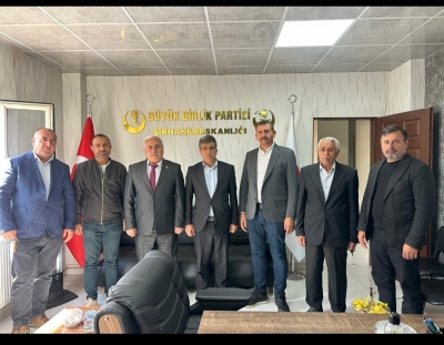 İdil Domana Aşireti Derneği’nden BBP Şırnak İl Başkanlığı’na Ziyaret