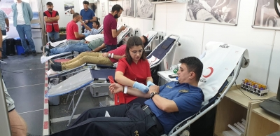 idil İlçe Emniyet Müdürlüğünden Kan Bağışına Destek