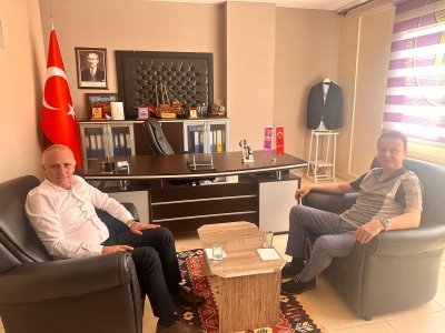 İdil Kaymakamı Anıl Adıgüzel'den Esnaf Odasına Ziyaret