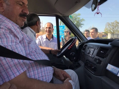 İdil Kaymakamı Ve Belediye Başkan Vekili Ersin Tepeli Halkla Bayramlaştı.