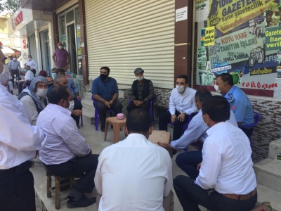 İdil Kaymakamı Ve Belediye Başkan Vekili Refik Özsoy  Vatandaşlarla Bir Araya Geldi