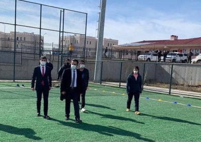 İdil Kaymakamı ve Belediye Başkan Vekili Refik Özsoy Öğrencilerle Bir Araya geldi. 