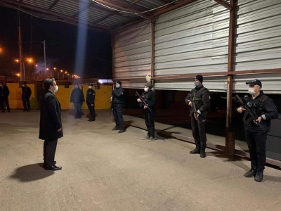 İdil Kaymakamı Ve Belediye Başkan vekili Refik özsoy, Güvenlik Güçlerinin Yeni Yılını Kutladı