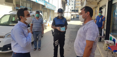 İdil Kaymakamı Ve Belediye Başkan Vekili Refik Özsoy’dan korona virüs denetimi