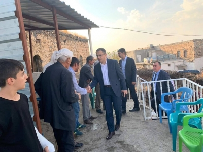 idil Kaymakamı Zafer SAĞ, Yıldız Ailesini Ziyaret Etti.