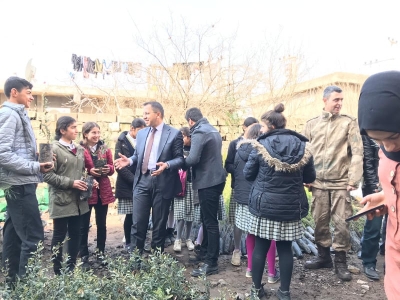 İdil’de 22 bin adet fidan dağıtımı yapıldı