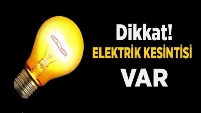 İdil’de 25 Ağustos’ta Elektrik Kesintisi Uygulanacak