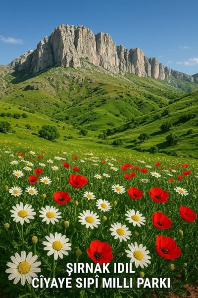 İdil'de Bulunan “Çiyaye Sipi” Arazisinin Milli Park Olarak Tescil Edilmesini Talep ediyoruz.!