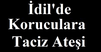 İdil'de güvenlik korucularının kulübesine taciz ateşi