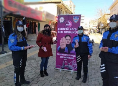 İdil'de kadınlara KADES uygulaması tanıtıldı 