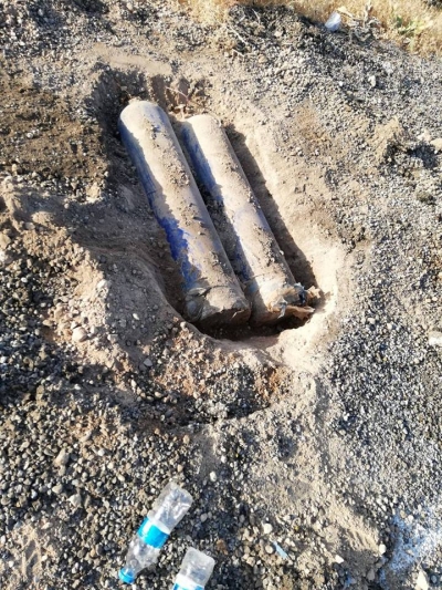 İdil’de patlayıcı ile mühimmat ele geçirildi.