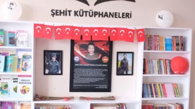 idil'de Şehit düşen özel hareket polisi Gültekin Tırpan'ın ismi kütüphanede yaşatılacak
