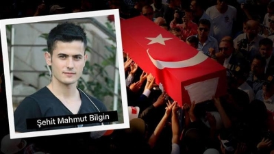  idil'de Şehit Olan özel harekat polisi Mahmut Bilgin kabri başında anıldı.