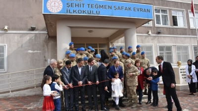 İdil’de Şehit Olan Teğmen Şafak Evran'ın adını taşıyan okul açıldı