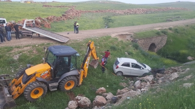 İdil’de trafik kazası: 1 yaralı