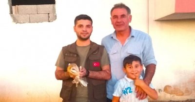 İdil’de Yaralı Peçeli Baykuş Tedavi Altına Alındı