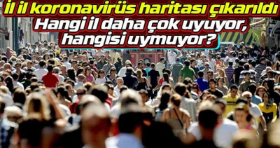 İllerin koronavirüs karnesi çıkarıldı! Sosyal mesafe kuralına en az ve en çok uyan kentlerimiz belli oldu