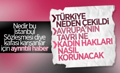 İstanbul Sözleşmesi'nin fesh edilmesinin nedenleri