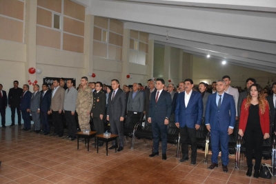 İstiklal Marşı'nın Kabulünün 98. Yıl Dönümü idil’de Törenle Düzenlendi