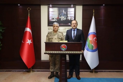 Jandarma Genel Komutanu Org. Arif Çetin, Bir Dizi Temaslarda Bulunmak Üzere ilimizi Ziyaret Ett.