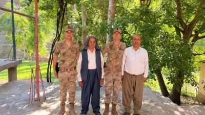 Jandarmadan Şehit Babaları ve Gazilere Babalar Günü Ziyareti