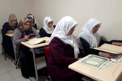 Kadınlar öğreniyor…