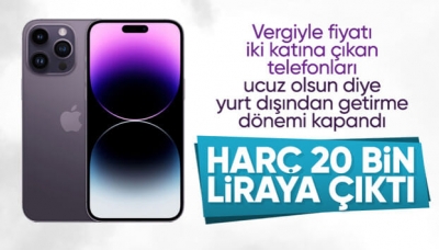 KDV oranları yükseldi: Yurt dışı telefon harcı 20 bin liraya çıktı