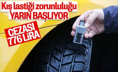Kış lastiğinde son gün yoğunluğu