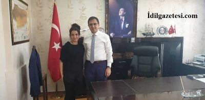 Kolunu ve  Dört Parmağını kaybeden genç kıza idil kaymakamı Zafer Sağ sahip Çıktı