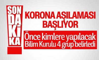 Koronavirüs aşısı ilk olarak sağlıkçılar ve yaşlılara vurulacak