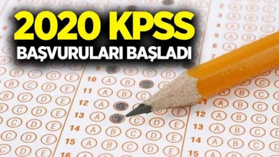 KPSS başvuruları başladı