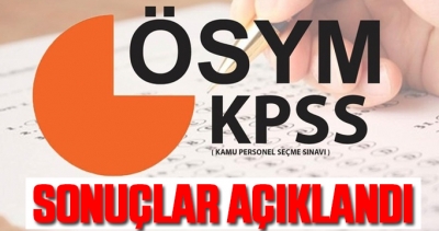 KPSS sonuçları açıklandı