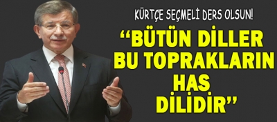 Kürtçe seçmeli ders olsun!