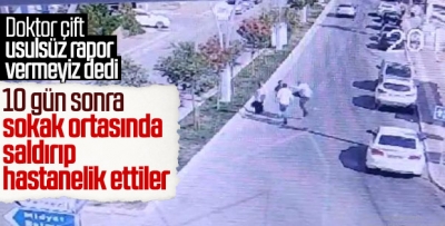 Mardin'de doktor çift darbedildi