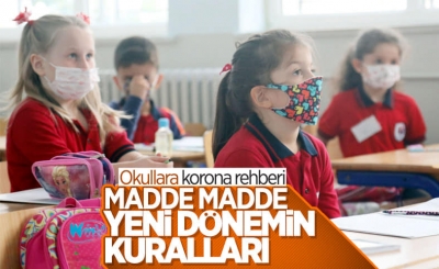 MEB, okullarda alınacak koronavirüs önlemlerini açıkladı