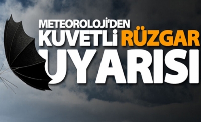 Meteorolojiden Şırnak’ta fırtına uyarısı