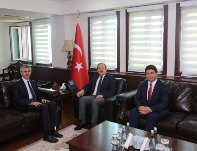 Mili Eğitim Bakanlığı’ndan Din Öğretimi Genel Müdürü Nazif Yılmaz Vali Hamza Pehlivan’ı Ziyaret Etti