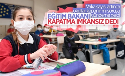 Milli Eğitim Bakanı Mahmut Özer: Okulları kapatabilme lüksümüz yok  