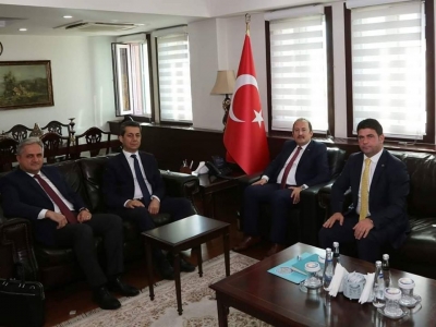 Milli Eğitim Bakanlığı Müfettişleri, Vali Ali Hamza Pehlivan’ı Ziyaret Etti.