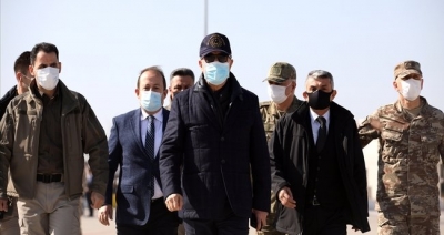 Milli Savunma Bakanı Hulusi Akar Şırnak'a geldi