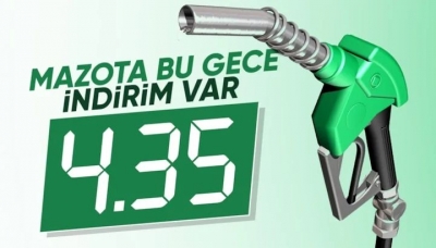Motorine indirim geldi