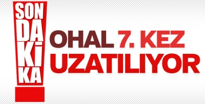 OHAL'in uzatılmasına ilişkin tezkere TBMM'de